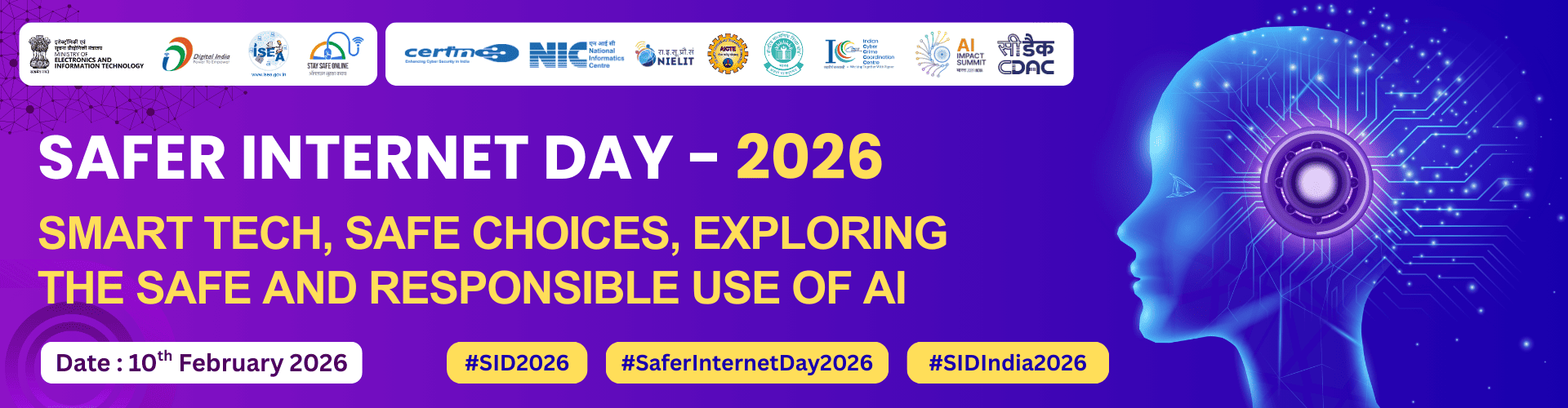 Banner of Safer Internet Day 2026